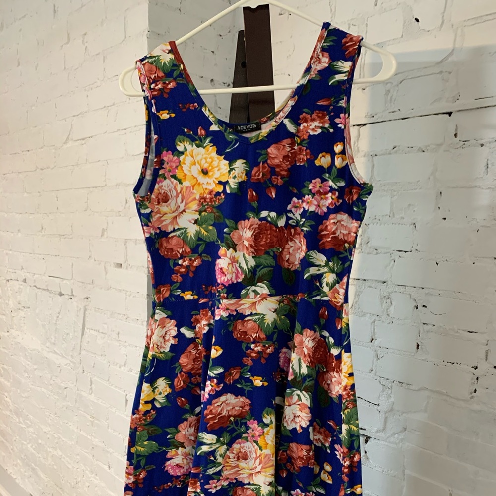 A-Line Floral Dress